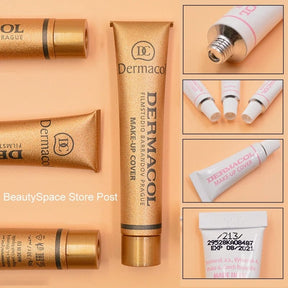 Makeup Base Liquid Foundation Cover Freckles Acne Marks Waterproof
